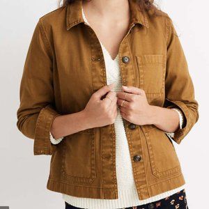 Madewell Garment-Dyed Ashwood Chore Coat